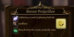 Mage Staves - Projectiles